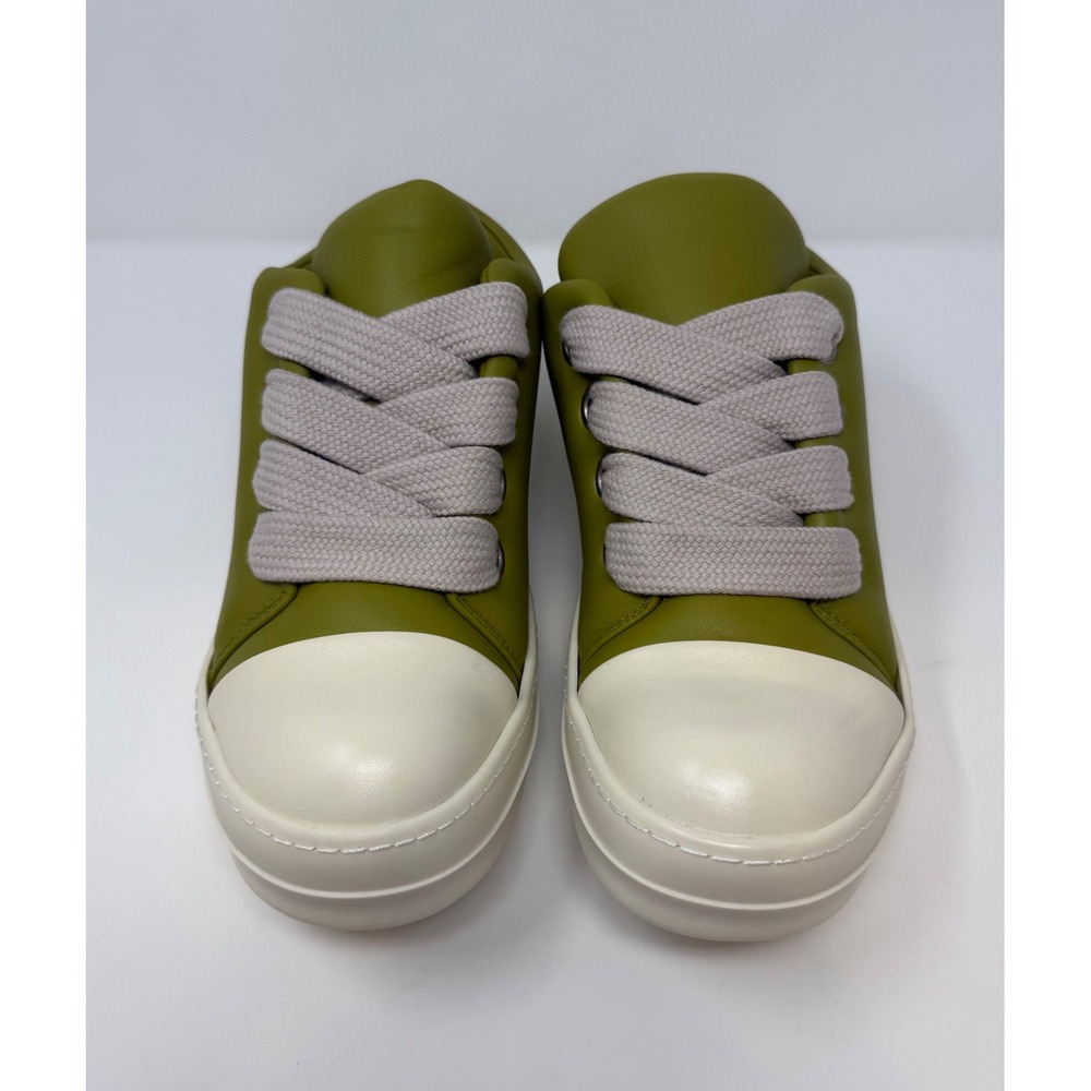 Rick Owens Mainline Padded Jumbo Lace Ramones Green Size 9 US 42 EU - Picture 2 of 8